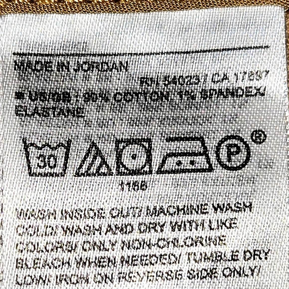 Banana Republic Corduroy Pants Beige Baggy Leg High Rise Pleated /14 --NWOT - Picture 9 of 10